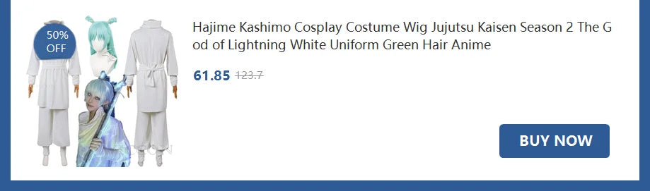 Maki Zenin Cosplay Costume | Jujutsu Kaisen Anime | Crunchyroll