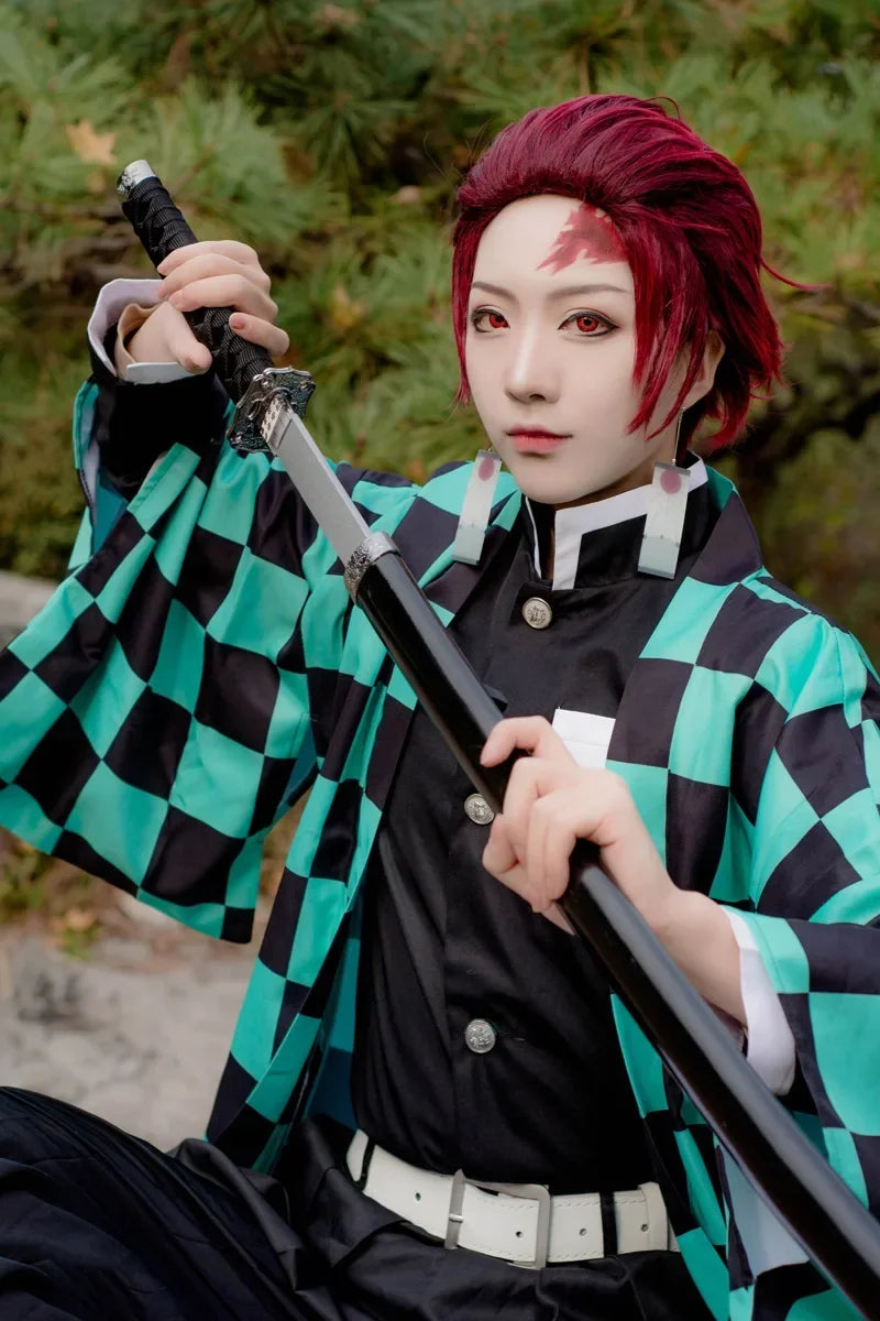 Tanjiro Cosplay Costume – Demon Slayer Kamado Tanjirou Outfit | Crunchyroll