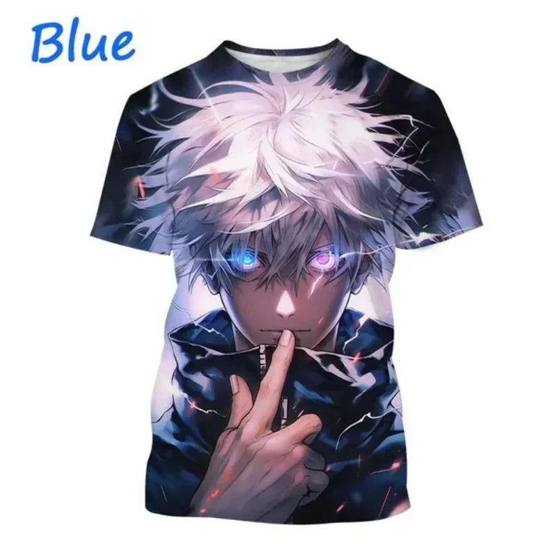 Gojo Satoru, Itadori Yuji & Sukuna 3D Print T-Shirt – Jujutsu Kaisen Anime Streetwear | Crunchyroll