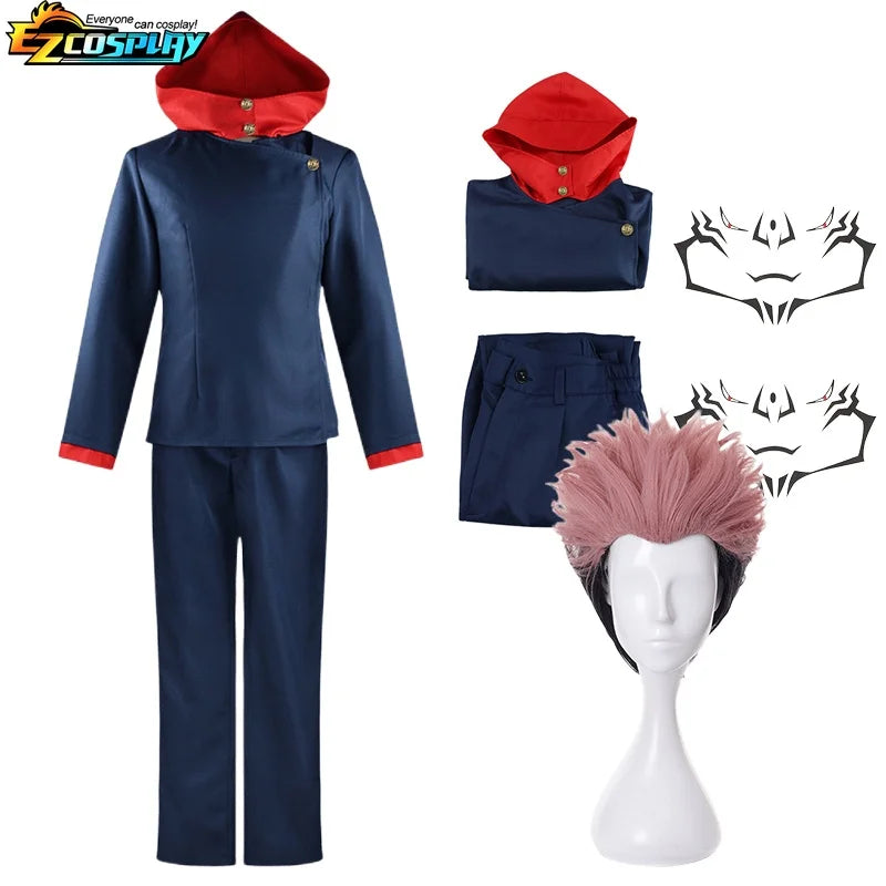 Itadori Yuji Cosplay Costume – Jujutsu Kaisen Anime | Crunchyroll