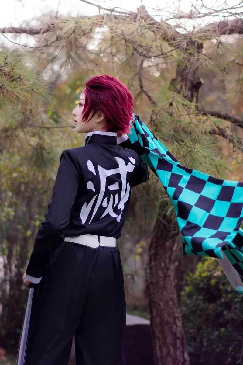 Tanjiro Cosplay Costume – Demon Slayer Kamado Tanjirou Outfit | Crunchyroll