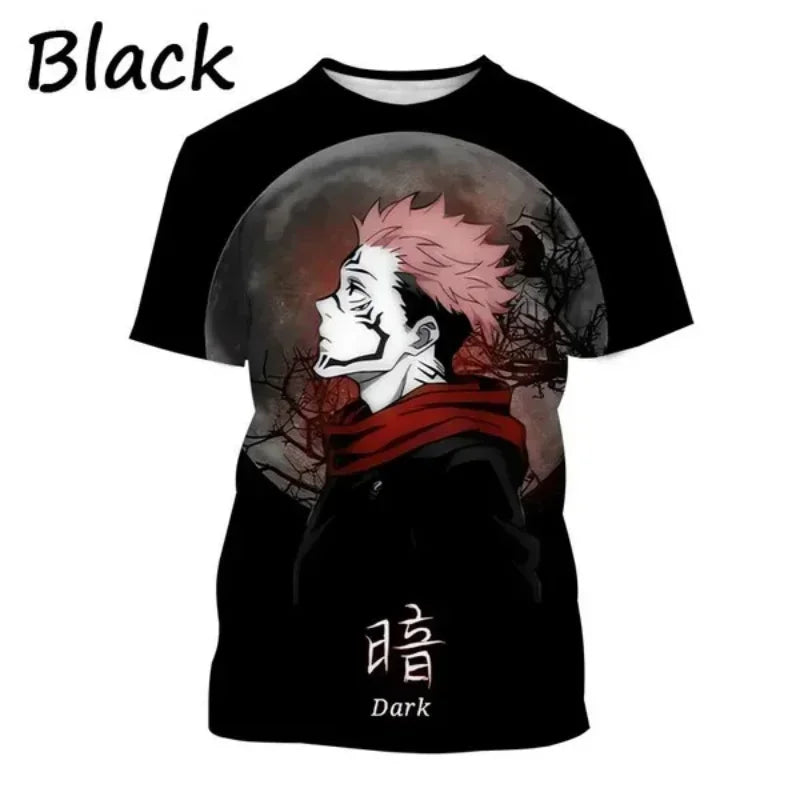 Gojo Satoru, Itadori Yuji & Sukuna 3D Print T-Shirt – Jujutsu Kaisen Anime Streetwear | Crunchyroll