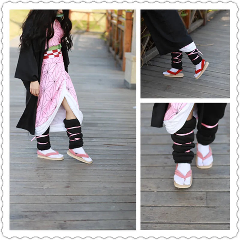 Demon Slayer Tanjiro & Nezuko Cosplay Slippers | Anime Merchandise l Crunchyroll