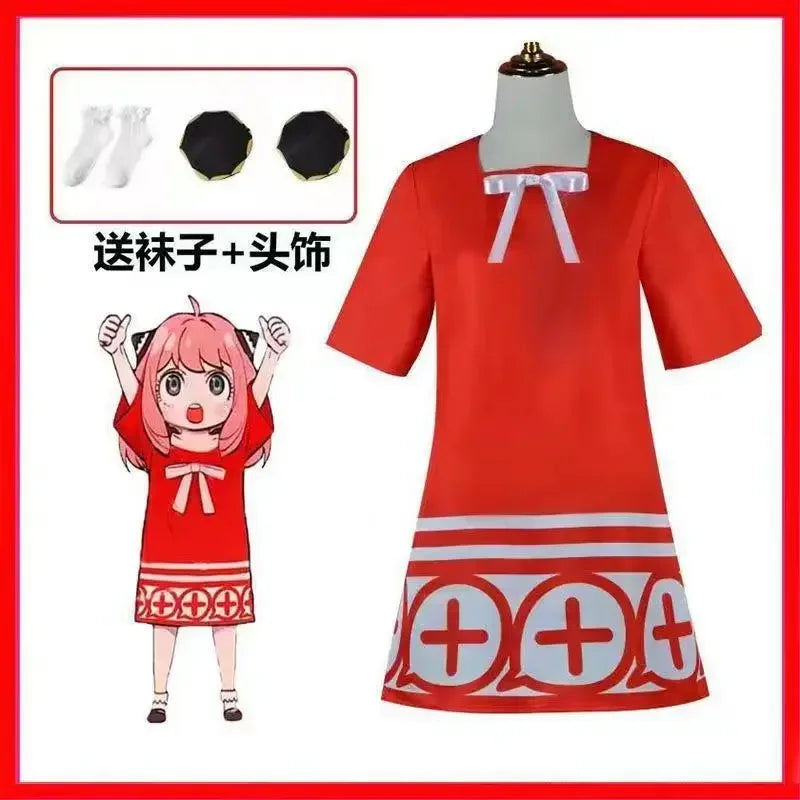 Anya Forger 3-Piece Cosplay Set | SPY X FAMILY Anime | Crunchyroll