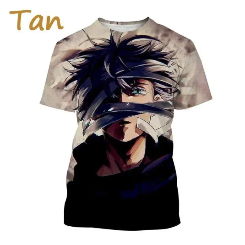 Gojo Satoru, Itadori Yuji & Sukuna 3D Print T-Shirt – Jujutsu Kaisen Anime Streetwear | Crunchyroll