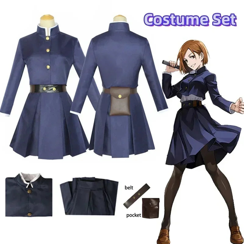 Nobara Kugisaki Cosplay Costume | Jujutsu Kaisen Anime | Crunchyroll
