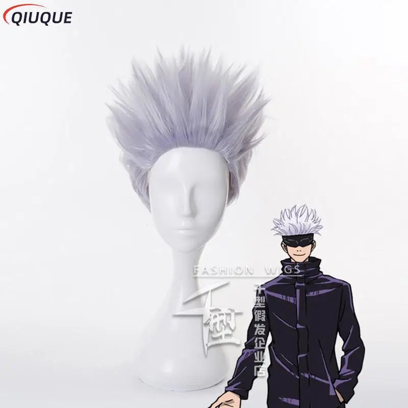Blue Gojo Satoru Cosplay Costume with Eye Patch | Jujutsu Kaisen Anime | Crunchyroll