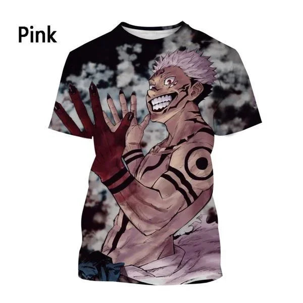 Jujutsu Kaisen 3D Printed T-Shirt – Official Anime Streetwear | Crunchyroll