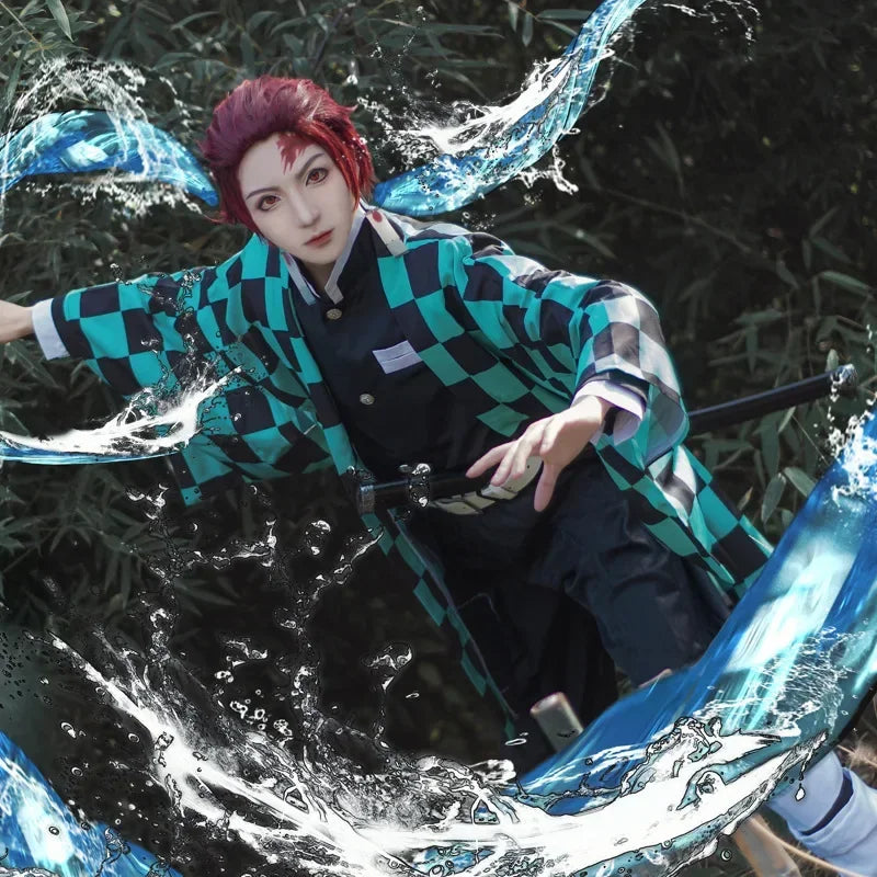 Tanjiro Cosplay Costume – Demon Slayer Kamado Tanjirou Outfit | Crunchyroll