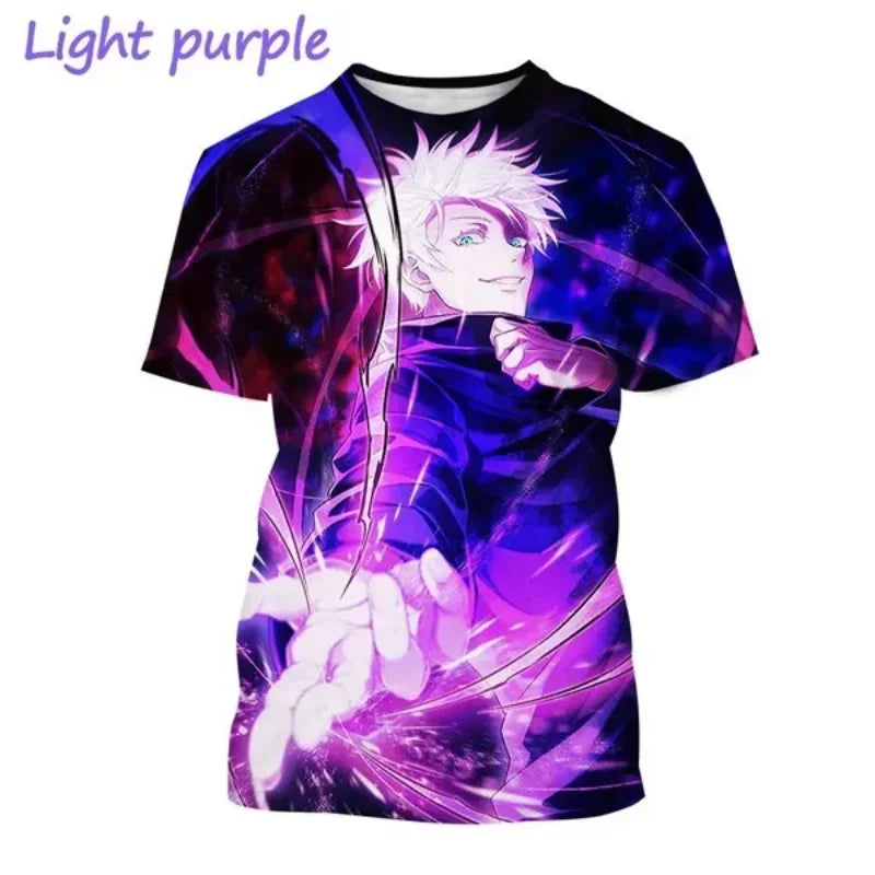 Gojo Satoru, Itadori Yuji & Sukuna 3D Print T-Shirt – Jujutsu Kaisen Anime Streetwear | Crunchyroll
