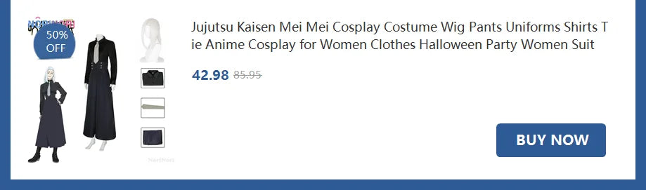 Maki Zenin Cosplay Costume | Jujutsu Kaisen Anime | Crunchyroll