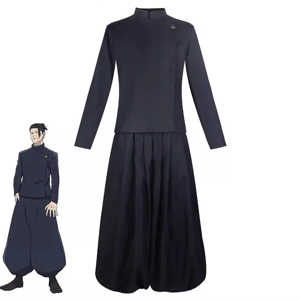 Suguru Geto Cosplay Costume School Uniform | Jujutsu Kaisen Anime | Crunchyroll
