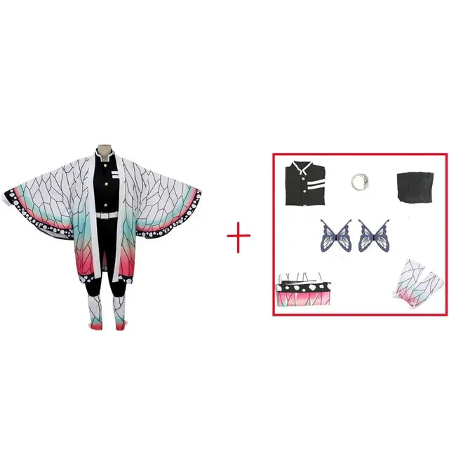 Kochou Shinobu Cosplay Costume – Demon Slayer Outfit | Crunchyroll