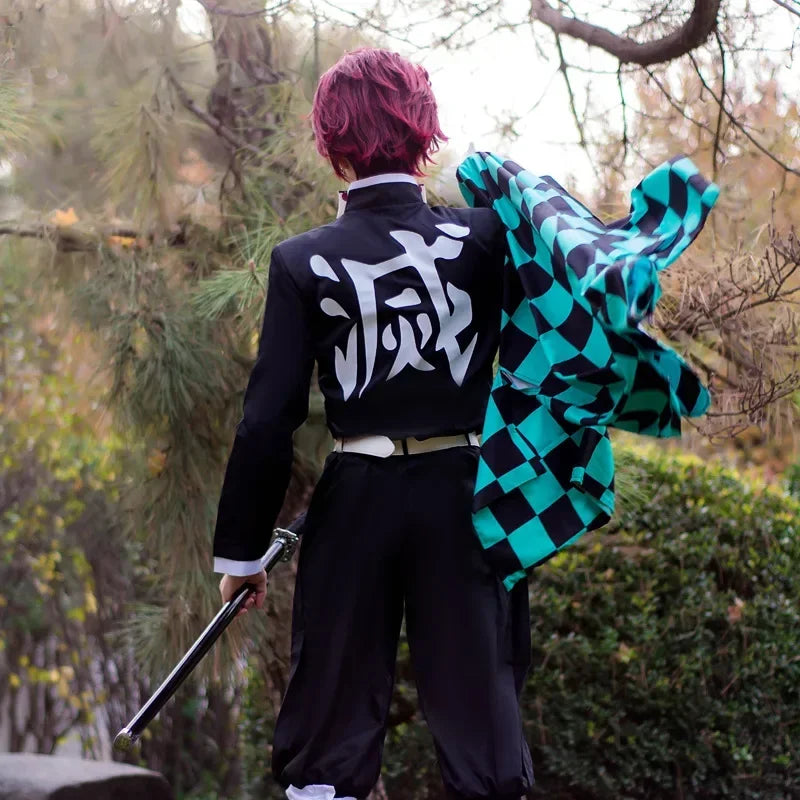 Tanjiro Cosplay Costume – Demon Slayer Kamado Tanjirou Outfit | Crunchyroll