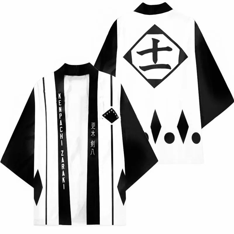 Bleach Harajuku Kimono Cloak | Unisex Anime Robe | Crunchyroll