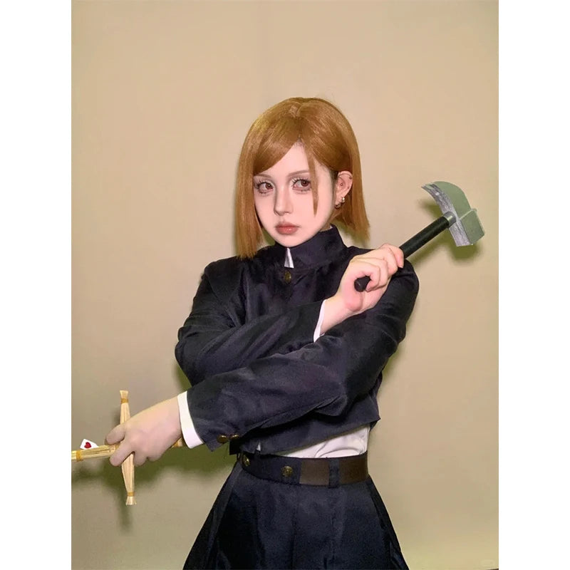 Nobara Kugisaki Cosplay Costume Uniform | Jujutsu Kaisen Anime | Crunchyroll
