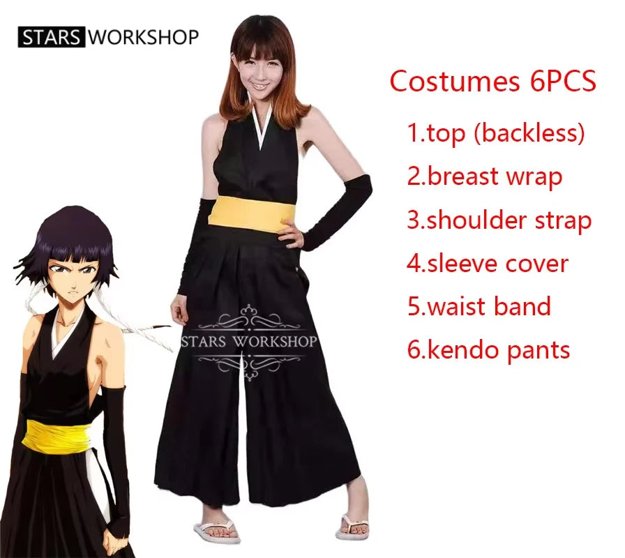 Captain Soi Fon Cosplay Costume | Bleach Anime Cosplay | Crunchyroll