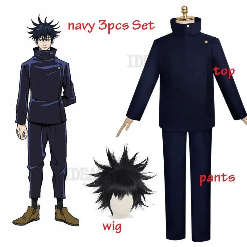 Megumi Fushiguro Cosplay Costume – Jujutsu Kaisen Anime | Crunchyroll