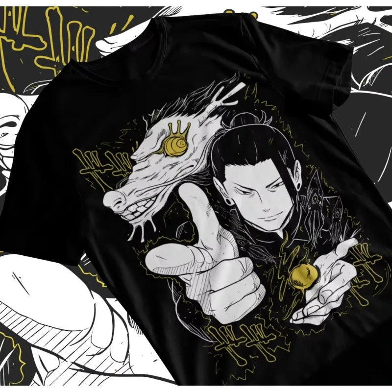 Suguru Geto T-shirt – Jujutsu Kaisen Anime Graphic Soft Cotton | Crunchyroll