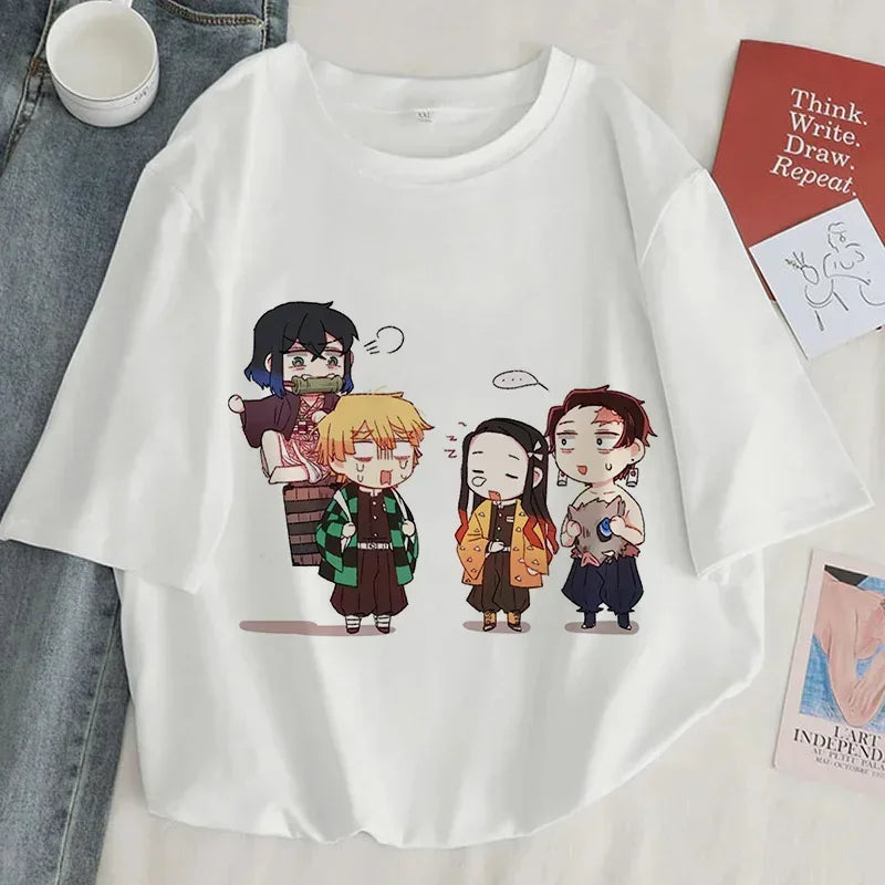 Demon Slayer Printed T-Shirt For Women | Anime Merchandise l Crunchyroll