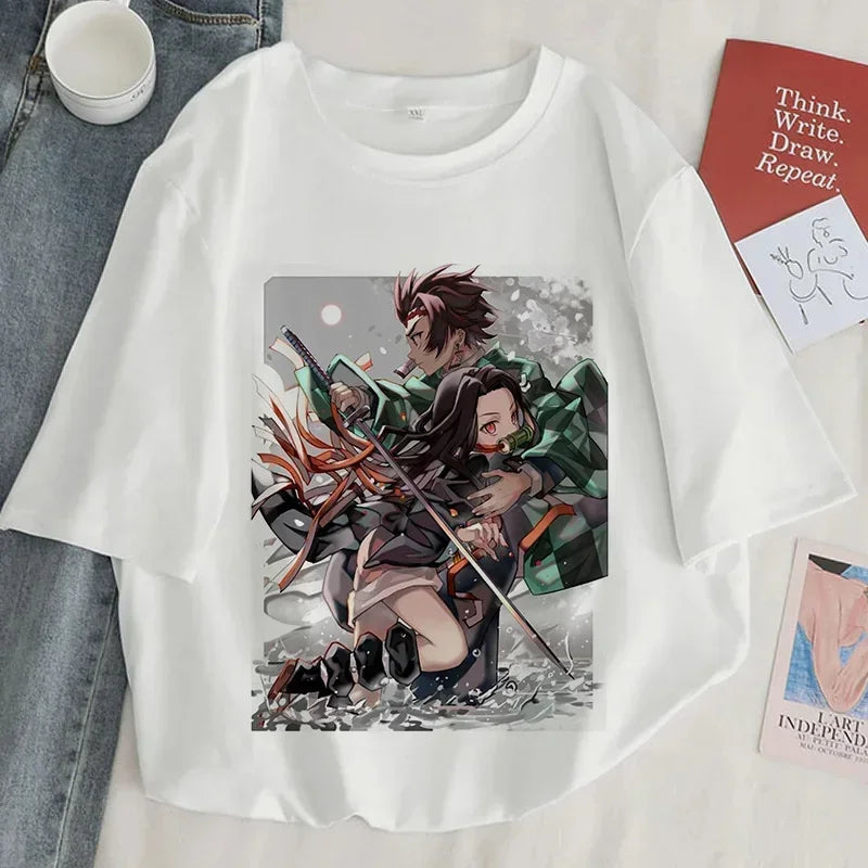 Demon Slayer Printed T-Shirt For Women | Anime Merchandise l Crunchyroll