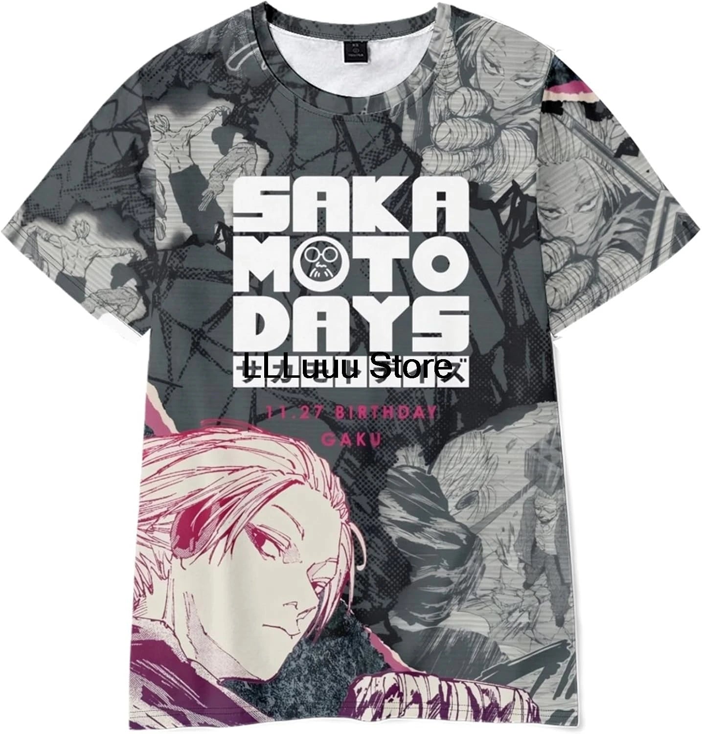 Taro Sakamoto Short Sleeve T-Shirt | Sakamoto Days Merchandise | Crunchyroll