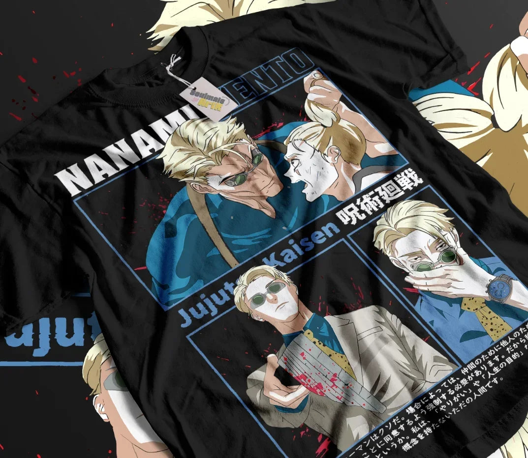 Nanami Kento Sigma T-Shirt – Jujutsu Kaisen Anime Tee | Crunchyroll
