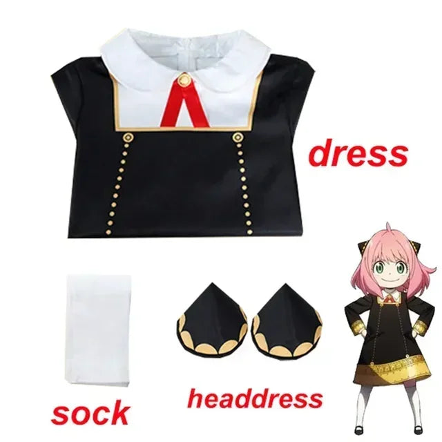 Anya Forger Cosplay Costume | SPY X FAMILY Anime | Crunchyroll