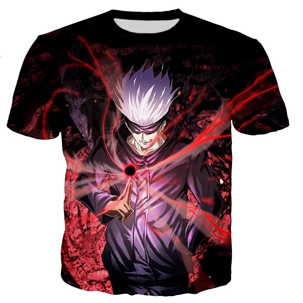 Gojo Satoru T-Shirt – Jujutsu Kaisen Anime Graphic Tee | Crunchyroll