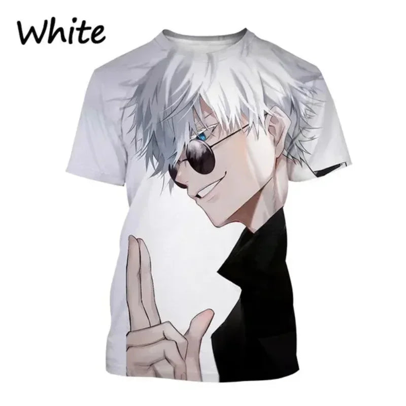Gojo Satoru, Itadori Yuji & Sukuna 3D Print T-Shirt – Jujutsu Kaisen Anime Streetwear | Crunchyroll