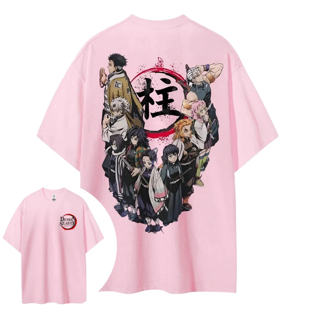 Demon Slayer T-Shirt – Official Bandai Short-Sleeve Unisex Anime Casual Top | Crunchyroll