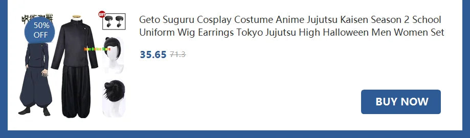 Maki Zenin Cosplay Costume | Jujutsu Kaisen Anime | Crunchyroll