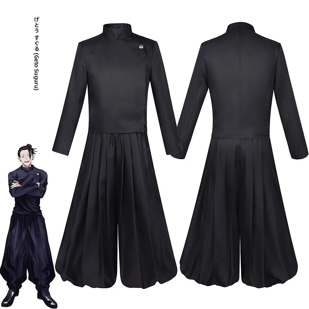 Suguru Geto Cosplay Costume School Uniform | Jujutsu Kaisen Anime | Crunchyroll