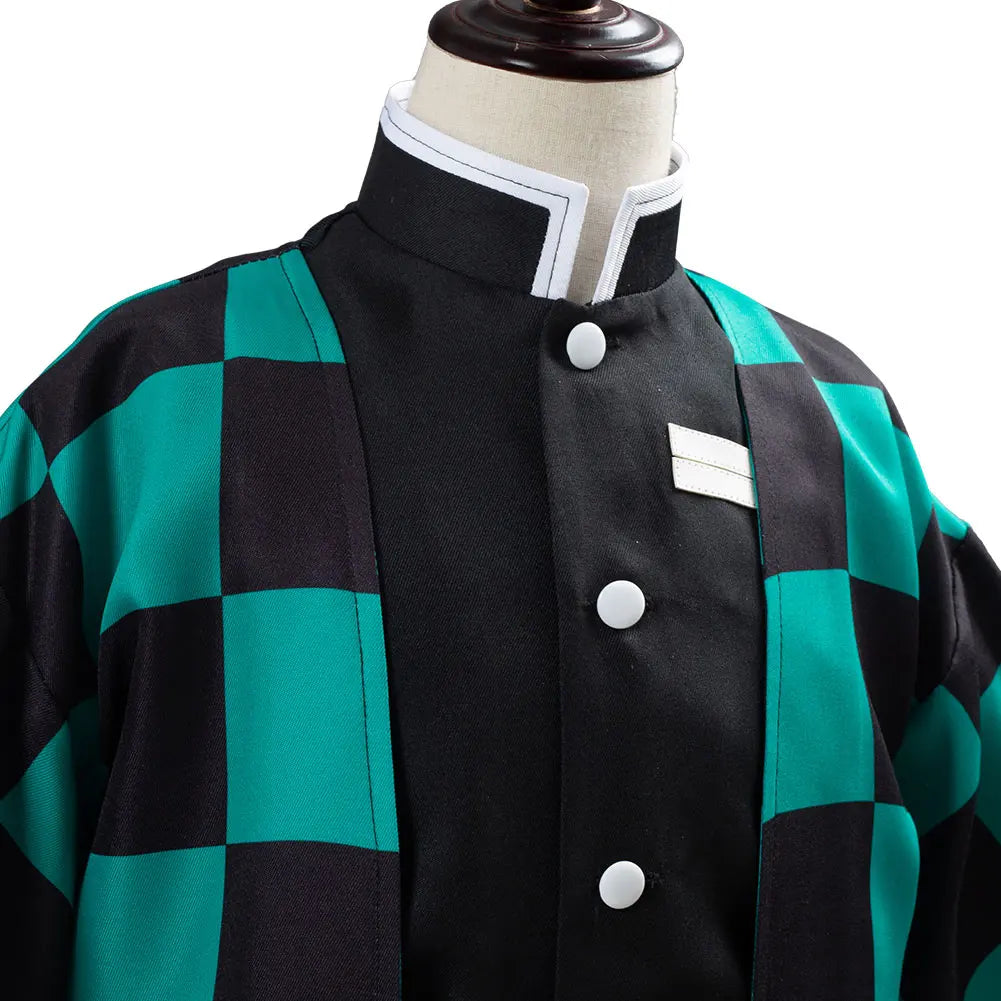 Kamado Tanjiro Cosplay Costume – Demon Slayer Anime Cosplay | Crunchyroll