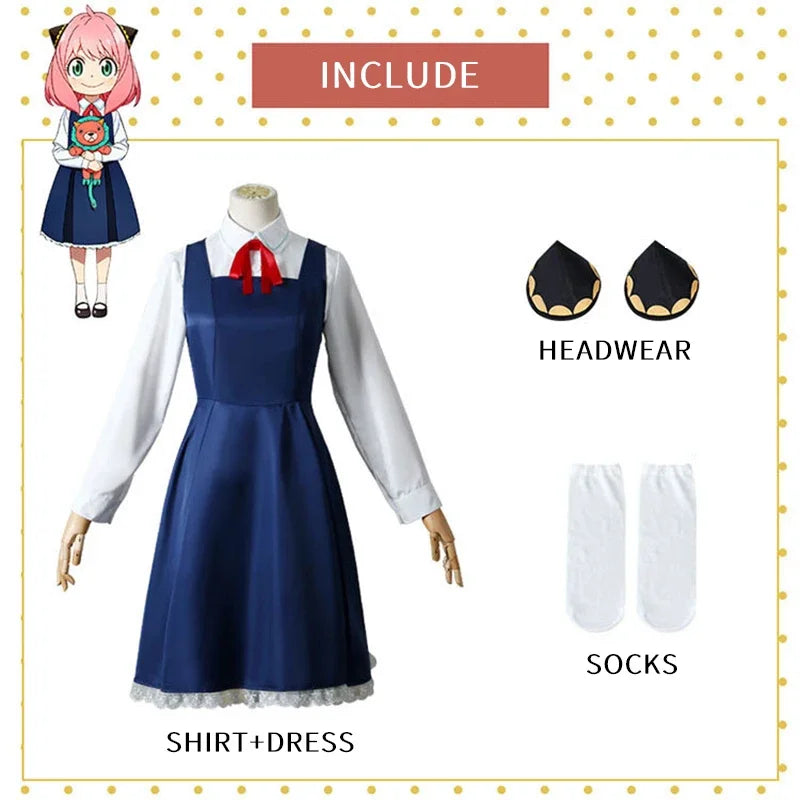 Anya Forger Uniform Cosplay | SPY X FAMILY | Crunchyroll