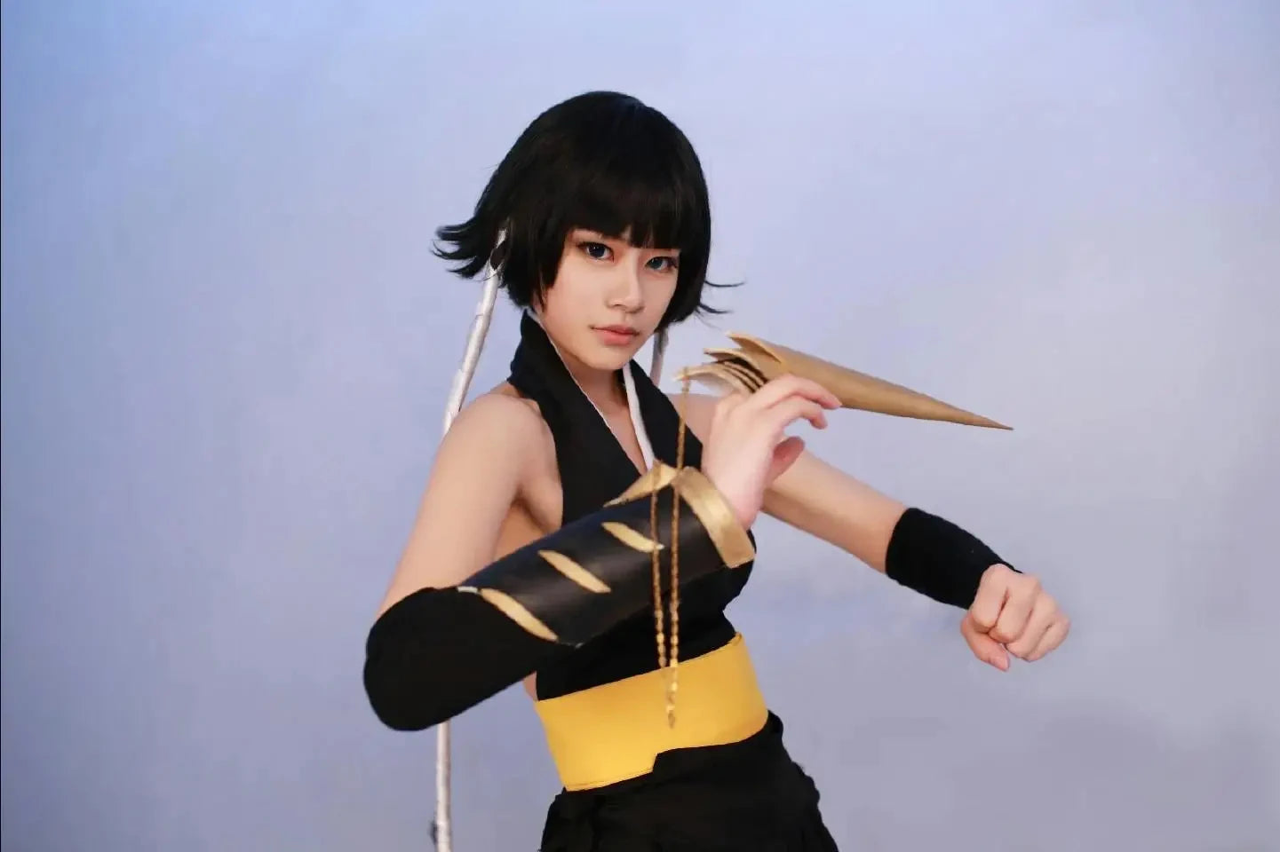 Captain Soi Fon Cosplay Costume | Bleach Anime Cosplay | Crunchyroll