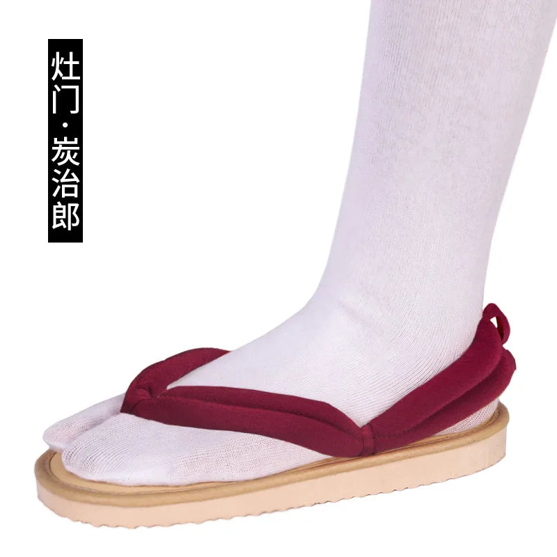Demon Slayer Tanjiro & Nezuko Cosplay Slippers | Anime Merchandise l Crunchyroll
