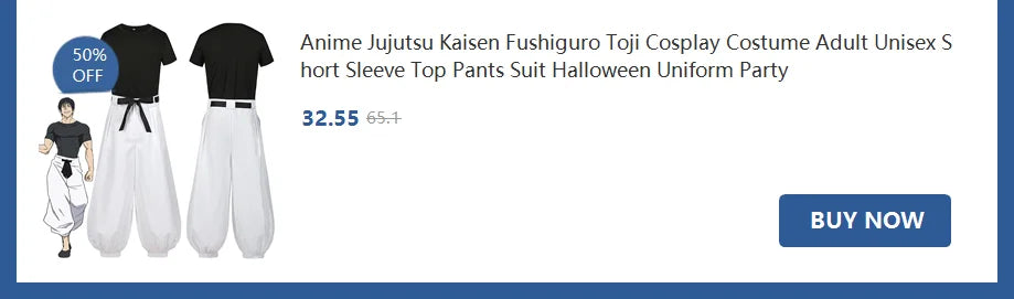 Maki Zenin Cosplay Costume | Jujutsu Kaisen Anime | Crunchyroll