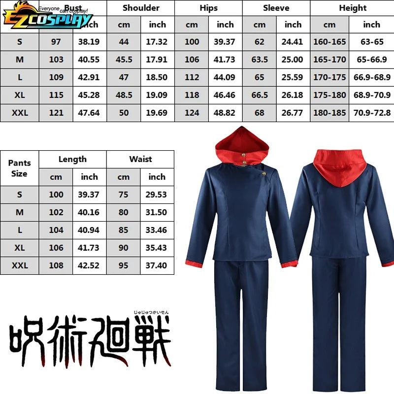 Itadori Yuji Cosplay Costume – Jujutsu Kaisen Anime | Crunchyroll