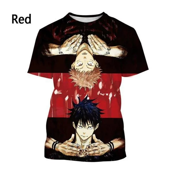 Jujutsu Kaisen 3D Printed T-Shirt – Official Anime Streetwear | Crunchyroll
