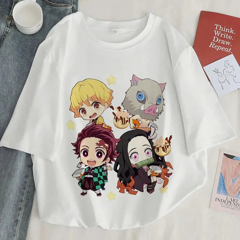 Demon Slayer Printed T-Shirt For Women | Anime Merchandise l Crunchyroll