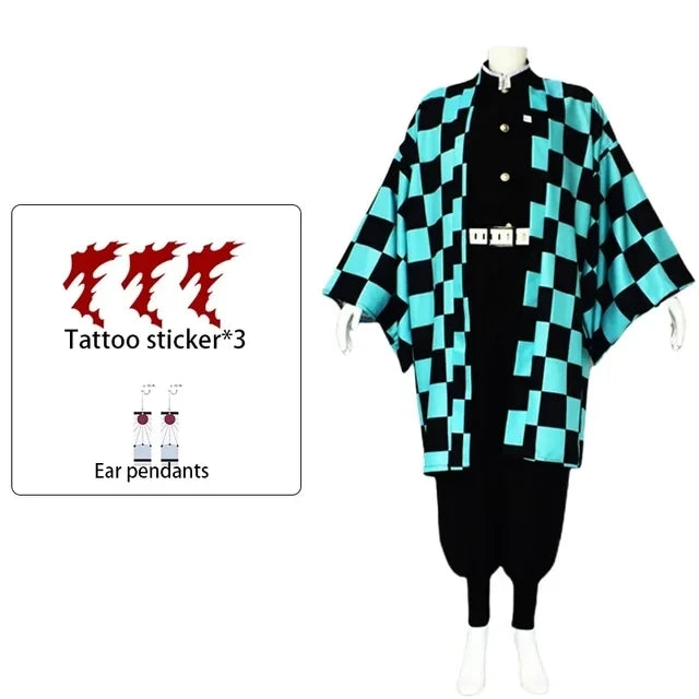 Tanjiro Cosplay Costume – Demon Slayer Kamado Tanjirou Outfit | Crunchyroll