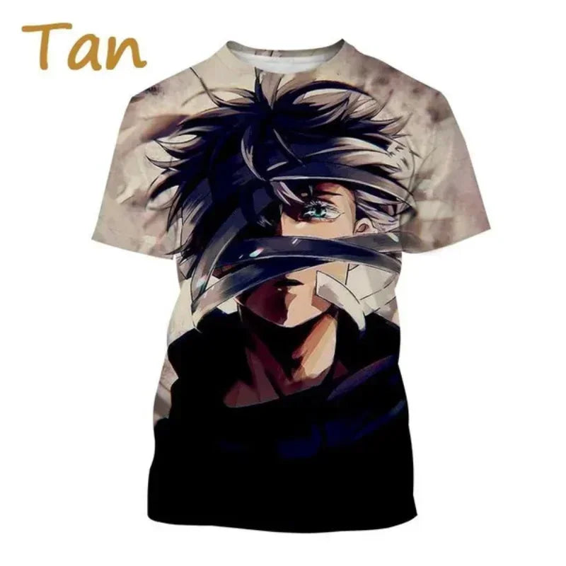 Gojo Satoru, Itadori Yuji & Sukuna 3D Print T-Shirt – Jujutsu Kaisen Anime Streetwear | Crunchyroll